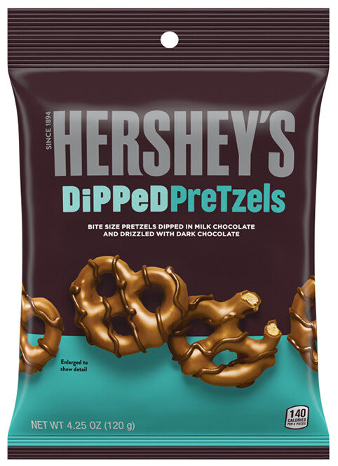 ハーシー ディップドプレッツェル ミルクチョコ 120g