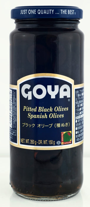 GOYA ブラック オリーブ(種なし)350g(150g)