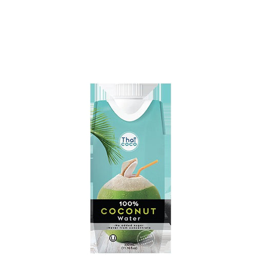【完全無添加】タイココ 100%ココナッツウォーター 330ml×12本 保存料・着色料0 カロリーオフ