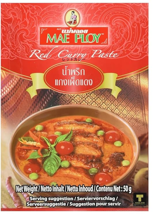 MAE PLOY メープロイ レッドカレーペースト 50g