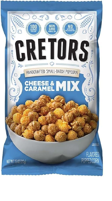 G.H.クレターズ ポップコーン チーズ&キャラメルミックス(旧シカゴクラシック) 213g CRETORS POPCORN CHEESE & CARAMEL MIX