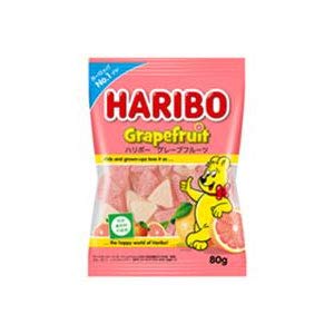 ハリボー グレープフルーツ 80g