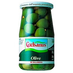 チェルサヌス グリーンオリーブ 360g 瓶