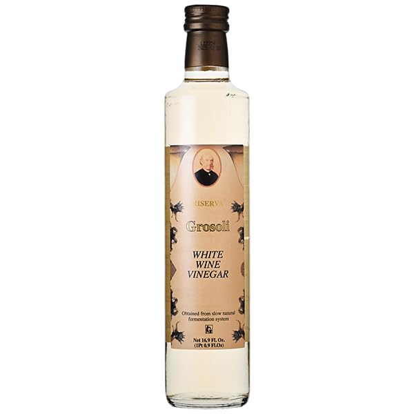 Aグロソリ ワインヴィネガー白(リゼルヴァ) 500ml 瓶