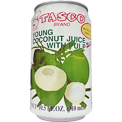 TASCO タスコ ヤングココナッツジュース ウィズパルプ 310ml 果肉入りココナッツジュース
