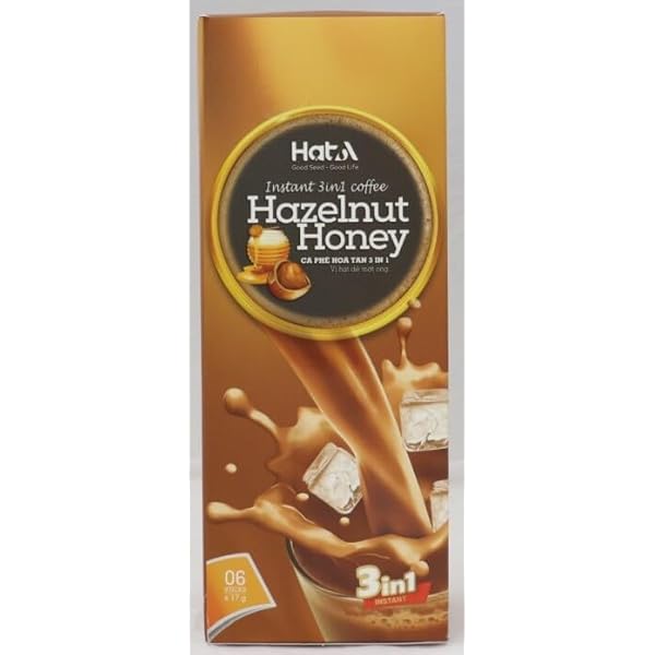 Hat A ハットアー ヘーゼルナッツ&ハニーコーヒー 1箱(18g×6本入り)