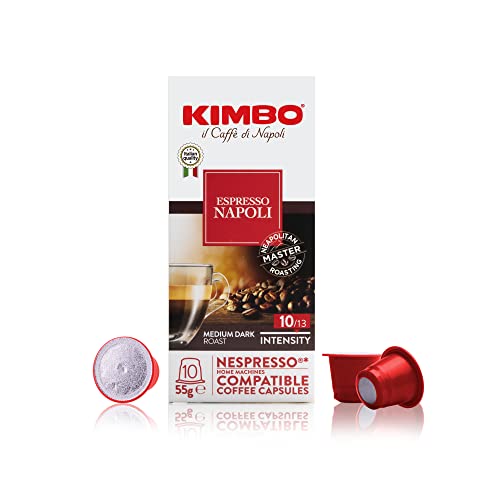 キンボ カプセルコーヒー ナポリ 5.5g×10カプセル