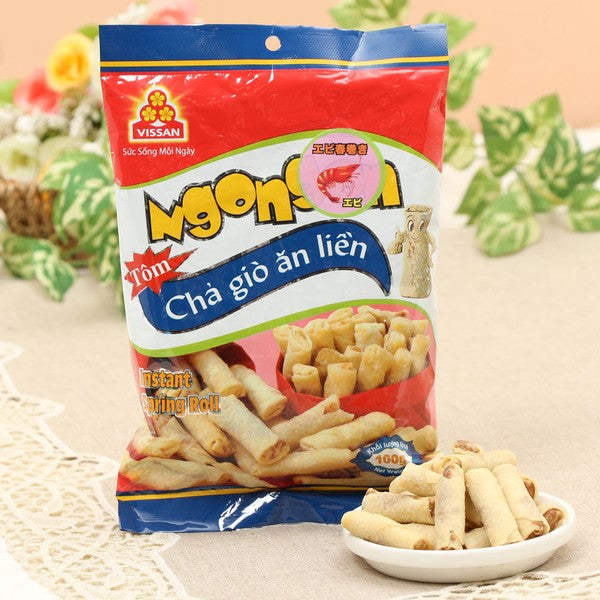 Vissan 海老ミニ春巻きスナック エビ 100g