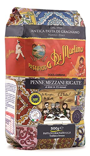 ディ・マルティーノ ペンネ・メッツァーニ・リガーテ 500g