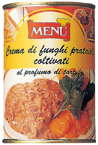 メニュー キノコペースト トリュフ風味 400g 缶