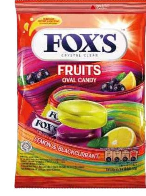 Fox's フォックス フルーツキャンディ 125g