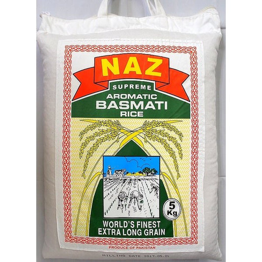 NAZ バスマティライス 5kg Basmati Rice