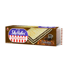 SKY FLAKES スカイフレークス サンドクラッカー チョコレート 300g