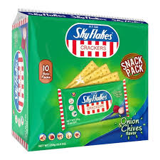 SKY FLAKES スカイフレークス クラッカー オニオン&チャイブ 250g