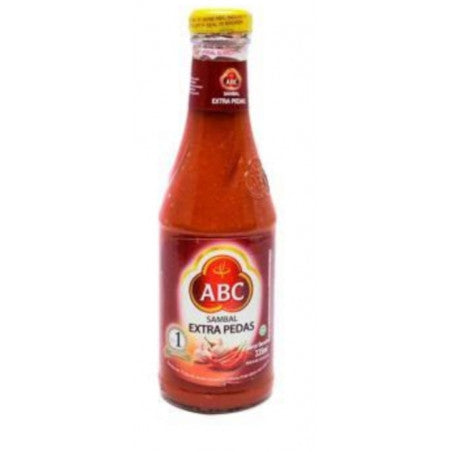 ABC サンバル(チリソース) Extra Pedas (hot) (ガラス瓶) 335ml