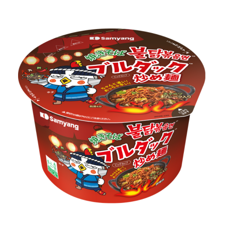 ブルダック 焼きそば炒め麺(ビッグカップ) 100g