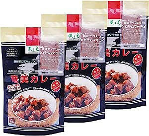 風と光 奄美カレー 中辛 ×3袋