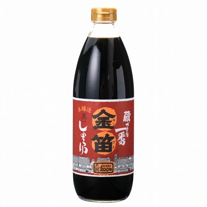 笛木醤油 金笛醤油 (濃口) 1L