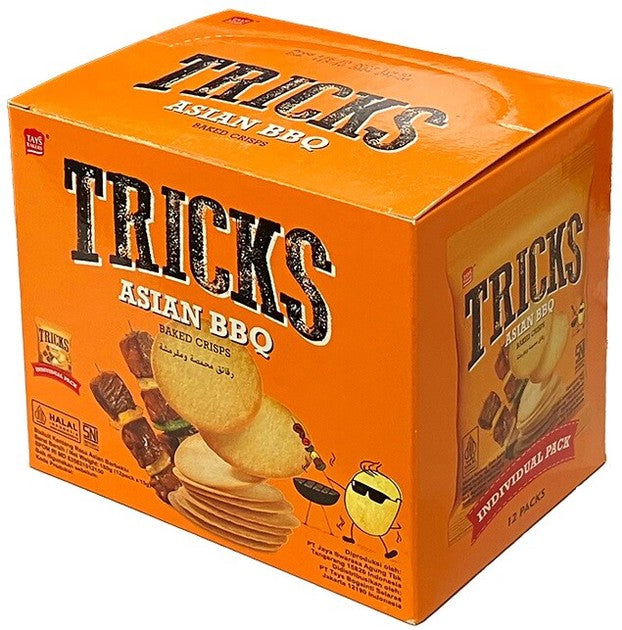 TRICKS ベイクドチップス アジアンバーベキュー 180g(15g×12袋)