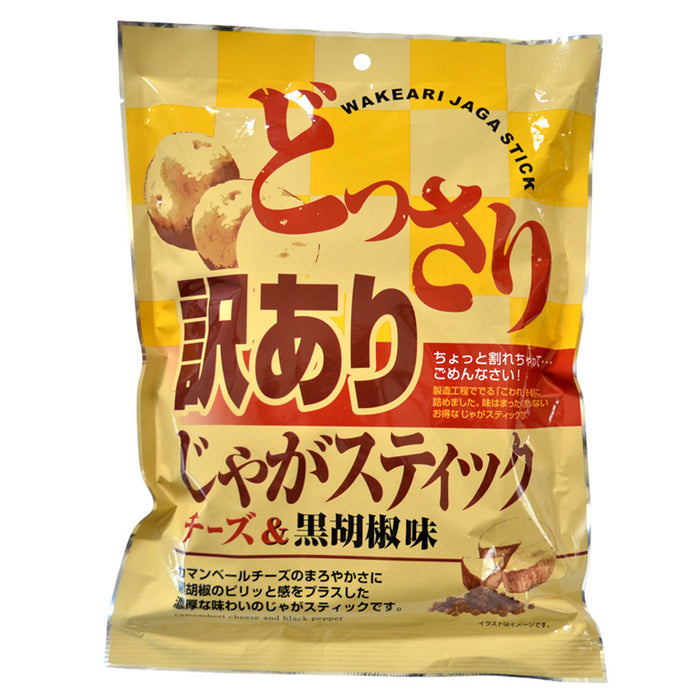 訳あり じゃがスティック チーズ＆黒胡椒味 200g