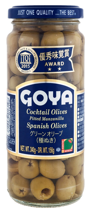 GOYA グリーン オリーブ(種なし)340g(156g)