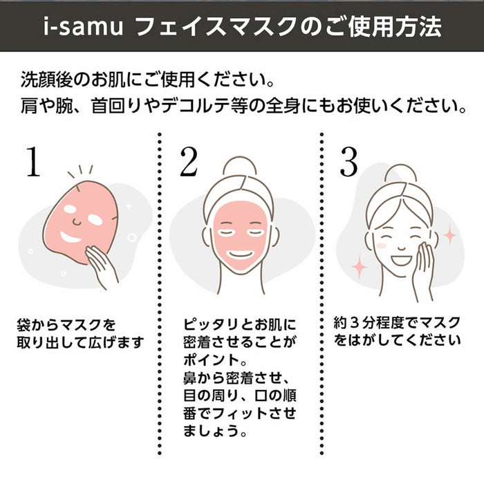 アイサム ヴィーガニア バクチオール＆CICA フェイスマスク プレミアム 10枚入