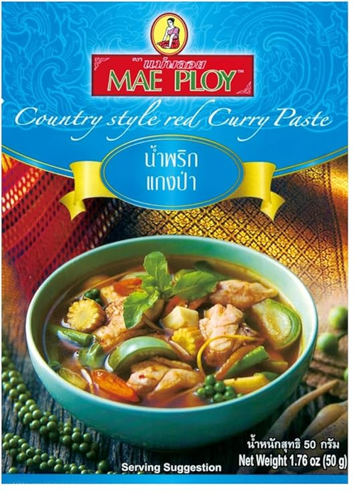 MAE PLOY メープロイ カントリースタイルレッドカレーペースト 50g