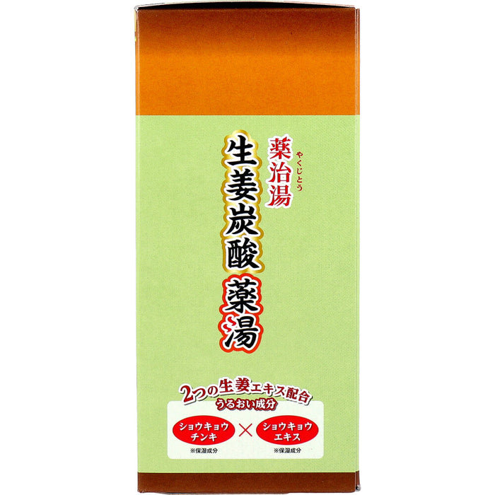 薬用入浴剤 薬治湯 生姜炭酸薬湯 炭酸タブレットタイプ ゆったり森林の香り 50g×6錠入