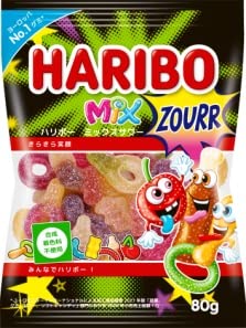 ハリボー ミックスサワー 80g