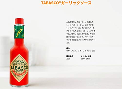 タバスコ ガーリックペパーソース 60ml