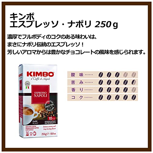 キンボ エスプレッソ粉 ナポリ２５０ｇ袋＊