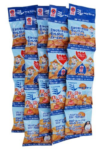 ミレー 4連ミレービスケット塩 30g×4