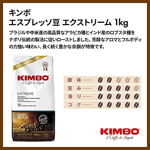 キンボ エスプレッソ豆 エクストリーム１ｋｇ袋