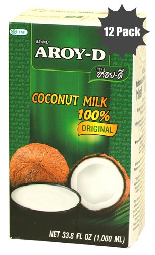 AROY-D 無添加ココナッツミルク1Lテトラパック 1000ml
