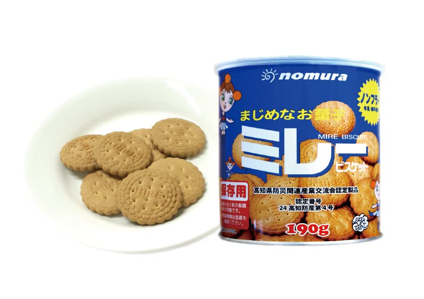 ミレー 保存用ミレービスケット(ノンフライ) 190g