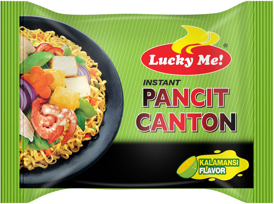 LUCKY ME! PANCIT CANTON KALAMANSI 60g インスタント パンシットカントン(焼きそば) カラマンシー味 60g