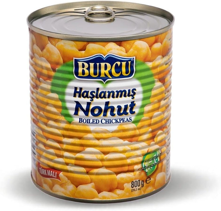 Burcu ひよこ豆 800g Boiled Chickpeas トルコ産