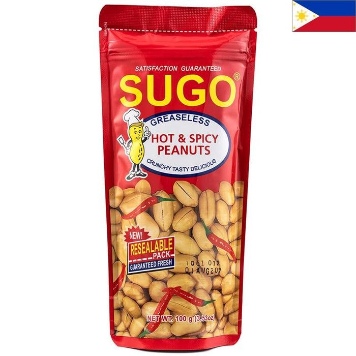 SUGO スゴー ピーナッツ ホット&スパイシー 100g