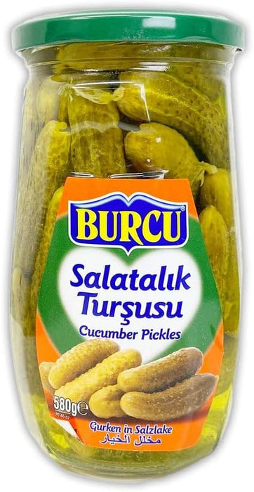 Burcu きゅうりピクルス 580g Cucumber Pickles トルコ産