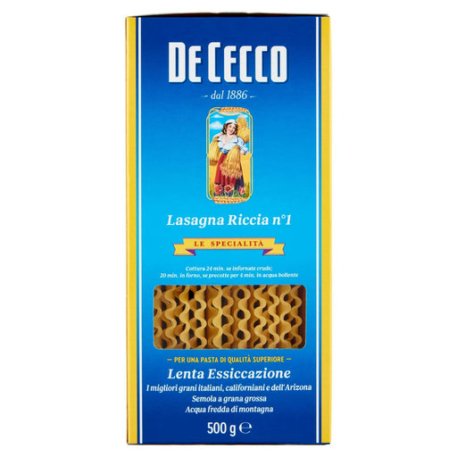 ディチェコ NO.1 ラザニア 500g
