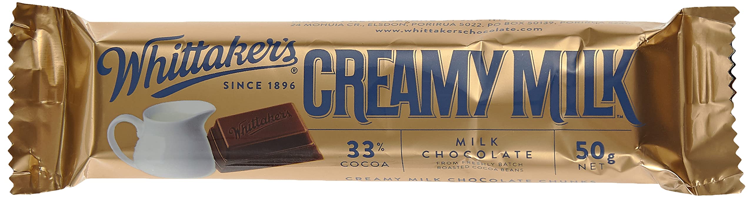 ウィッタカー クリーミーミルクチョコレートバー 50g