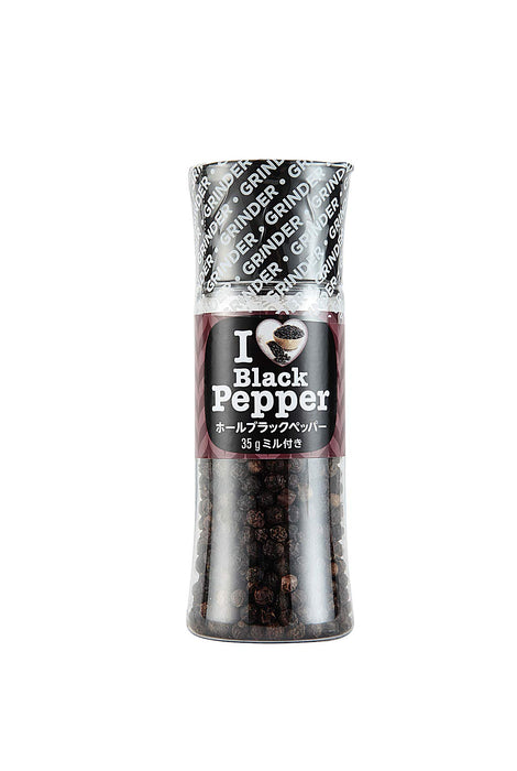 アイラブ ホールブラックペッパー(ミル付き) 35g