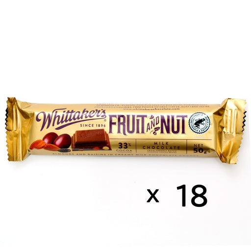 ウィッタカー フルーツ&ナッツチョコレートバー 50g
