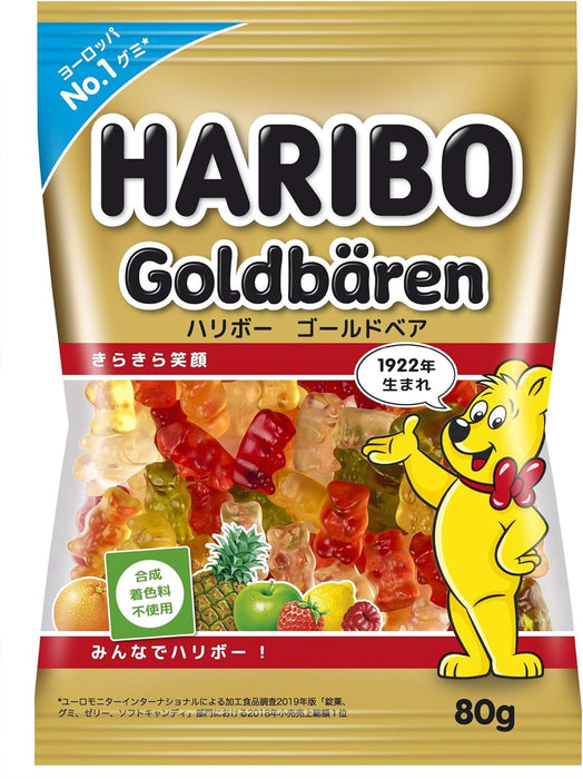 ハリボー ゴールドベア 80g