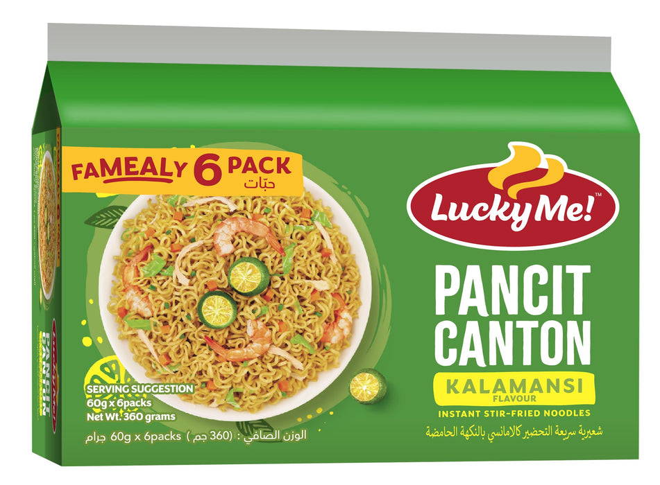 LUCKY ME パンシット カントン カラマンシー 360g(60gX6)