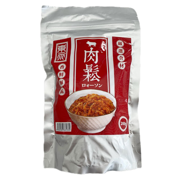 台湾肉鬆 豚肉松 でんぶ 豚肉フレーク ポークフレーク 200g ロォソン porkfloss 肉類 加工食品 コットンポーク ふりかけ