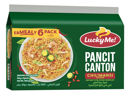 LUCKY ME パンシット カントン チリマンシー 360g(60gX6)