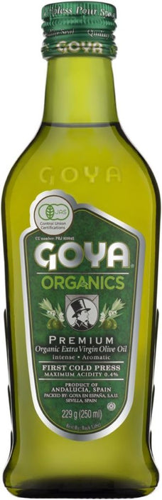 GOYA オーガニック EV オリーブオイル 250ml(229g)