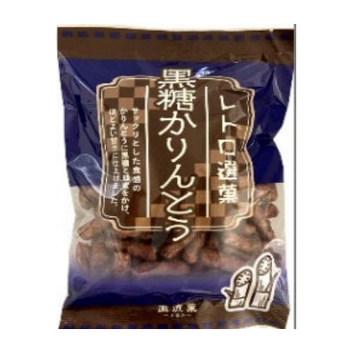 風流菓 レトロ選菓 黒糖かりんとう 100g