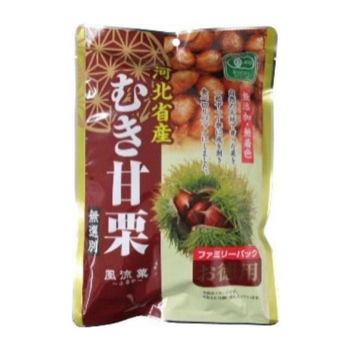 風流菓 むき甘栗 ファミリーパック 180g（60g×3袋）